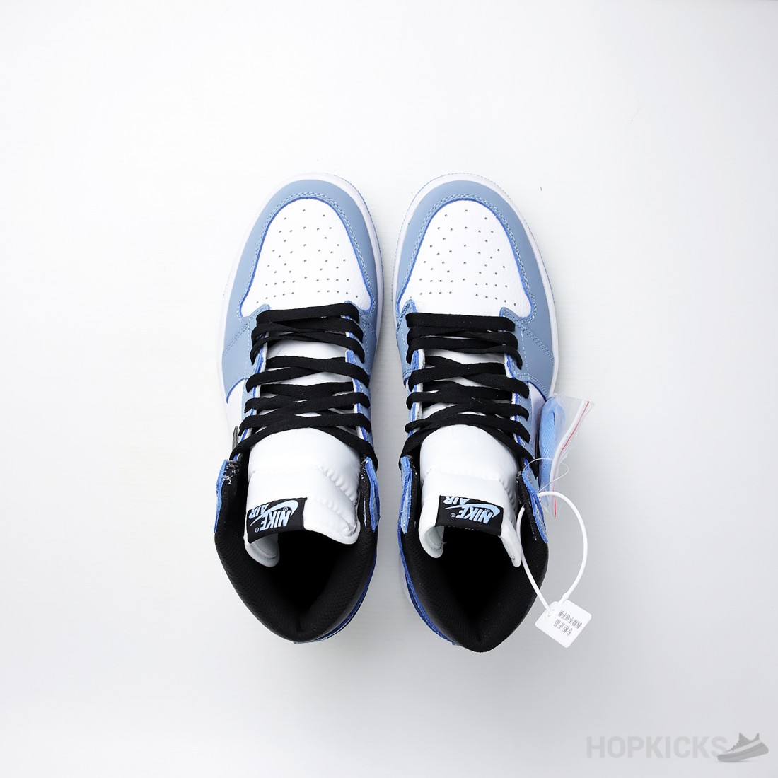 snipes jordan 1 university blue